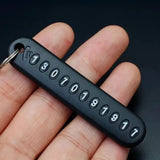 Mini Anahtarlık, Çanta, Araba İçin Çok Amaçlı Numaratör