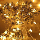 3 METRE YILDIZLI 2 FONKSİYONLU LED DEKOR LAMBA