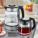 SİNBO STM-5848 CAM ELEKTRİKLİ ÇAYCI SETİ