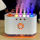 GEYİK FİGÜRLÜ 700 ML SESE DUYARLI USB ŞARJLI & RENKLİ LEDLİ IŞIKHAVA NEMLENDİRİCİ