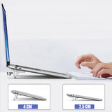 2 Adet 2 Kademeli Yükseltme Ayarlı Laptop Standı