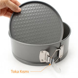 3 PARÇA METAL & KELEPÇELİ KEK KALIP SETİ