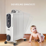 SİNBO 11 DİLİMLİ YAĞLI RADYATÖR SOBA & ISITICI