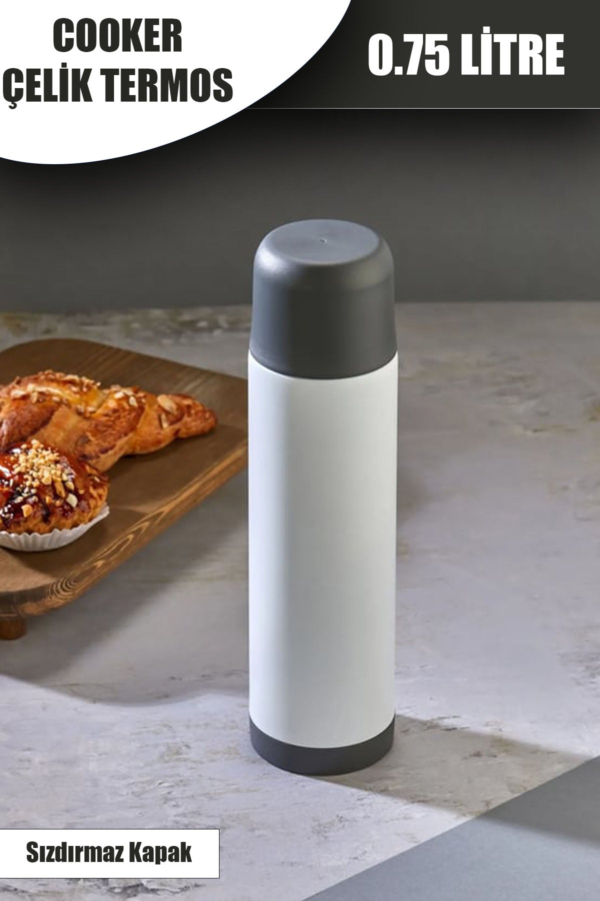 COOKER 0.75 LT RENKLİ TREND TERMOS