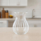 6 PARÇA BAMBU TABAKLI CAM ÇAY BARDAĞI