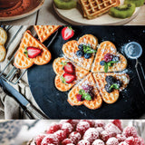 KİWİ KSM-2442 ELEKTRİKLİ WAFFLE MAKİNESİ