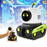 🧸EĞİTİCİ VE EĞLENCELİ ROBOT TEMALİ PROJEKTÖR GECE LAMBASI 21 FİLMLİ
