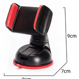 Araç İçi Torpido ve Cam Vakumlu Telefon Tutucu