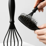 2 Adet Pratik Saç Fırçası ve Tarak Temizleme Aparatı