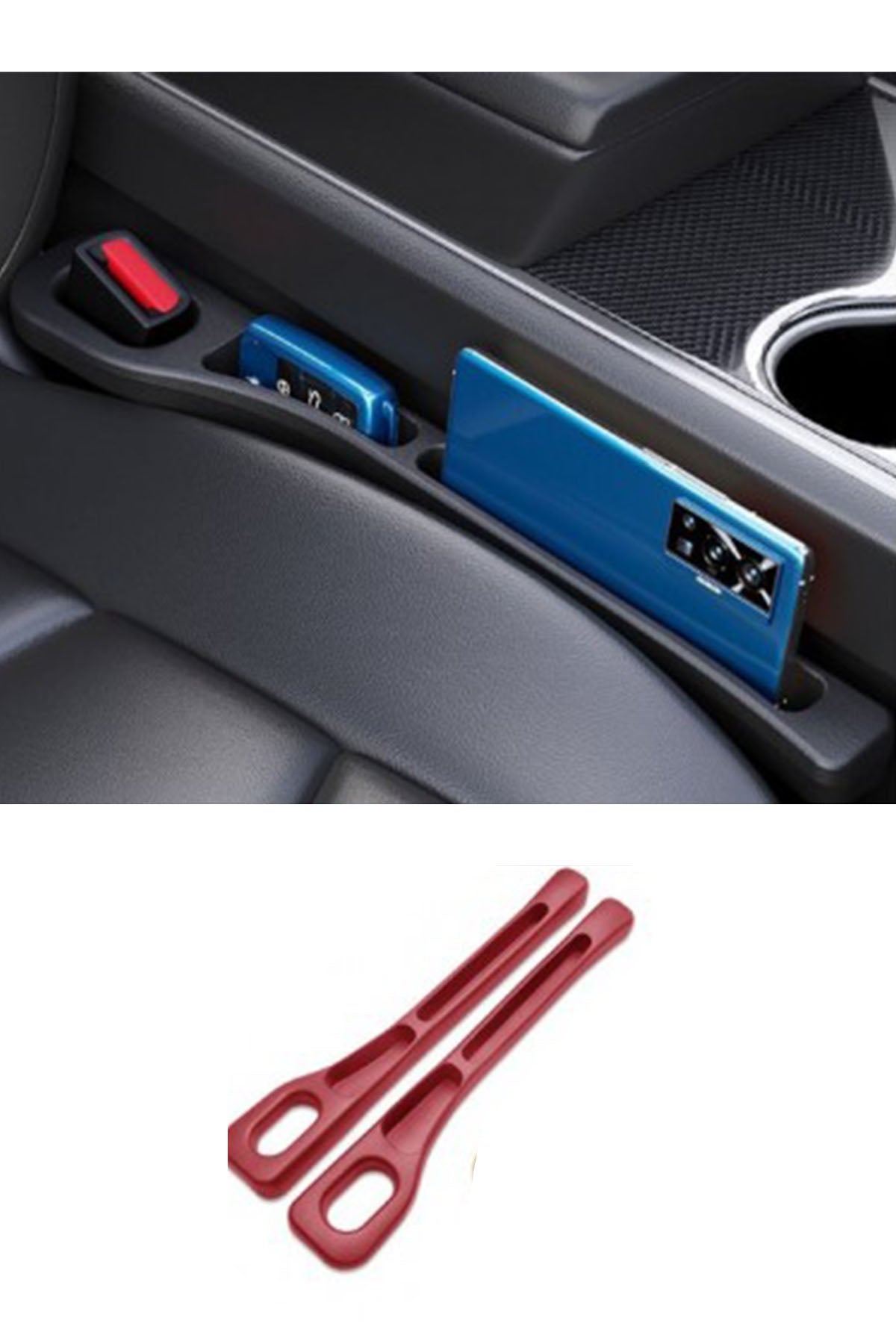 2 li Araba Koltuk Arası Düşme Engelleyici Organizer