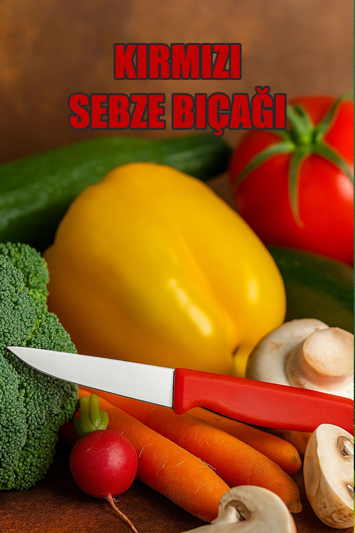 SURBİSA RENKLİ SEBZE BIÇAĞI