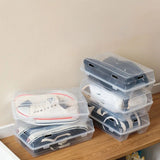 5 ADET ŞEFFAF AYAKKABI SAKLAMA KUTUSU