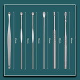 💎 5 PARÇA METAL KULAK BAKIM SETİ - dibidip 