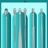 💎 5 PARÇA METAL KULAK BAKIM SETİ - dibidip 