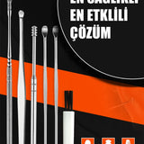 💎 5 PARÇA METAL KULAK BAKIM SETİ - dibidip 