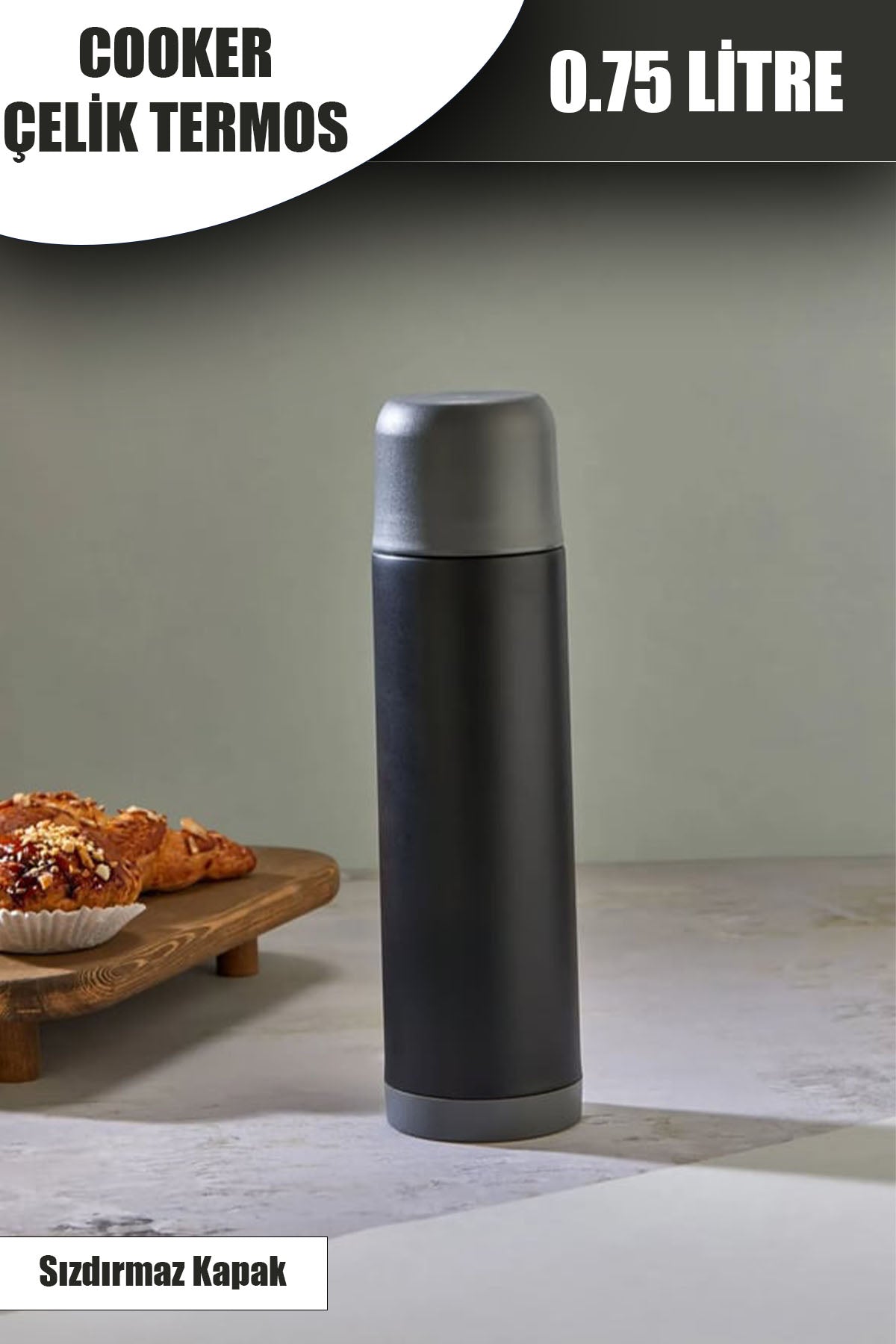 COOKER 0.75 LT RENKLİ TREND TERMOS