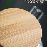 İBİCO 1000 ML CAM DEMLİK