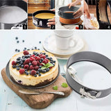 3 PARÇA METAL & KELEPÇELİ KEK KALIP SETİ