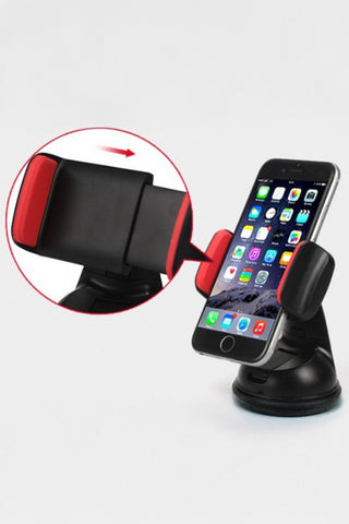 Araç İçi Torpido ve Cam Vakumlu Telefon Tutucu