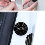 10 Adet Siyah Araba Kapı Ses ve Darbe Emici Ped