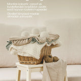 Çamaşır Yün Kurutma Topu Doğal Yumuşatıcı Kurutma Makinesi İçin 3 Adet