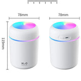 300ML MİNİ USB ŞARJ& IŞIKLI HAVA NEMLENDİRİCİ