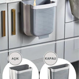 ♻️ 6 LİTRE KATLANABİLİR ÇÖP KOVASI - dibidip 