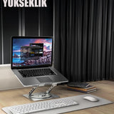 KATLANABİLİR LAPTOP STAND METAL & SOĞUTUCU FAN