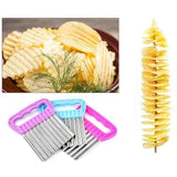 ŞEKİLLİ PATATES & SEBZE DİLİMLEYİCİ