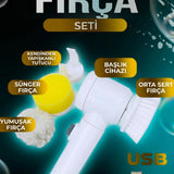 Çok Fonksiyonlu Şarjlı Elektrikli Temizlik Fırçası