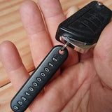 Mini Anahtarlık, Çanta, Araba İçin Çok Amaçlı Numaratör