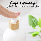 İBİCO CAM SIVI SABUNLUK & LOSYONLUK SETİ