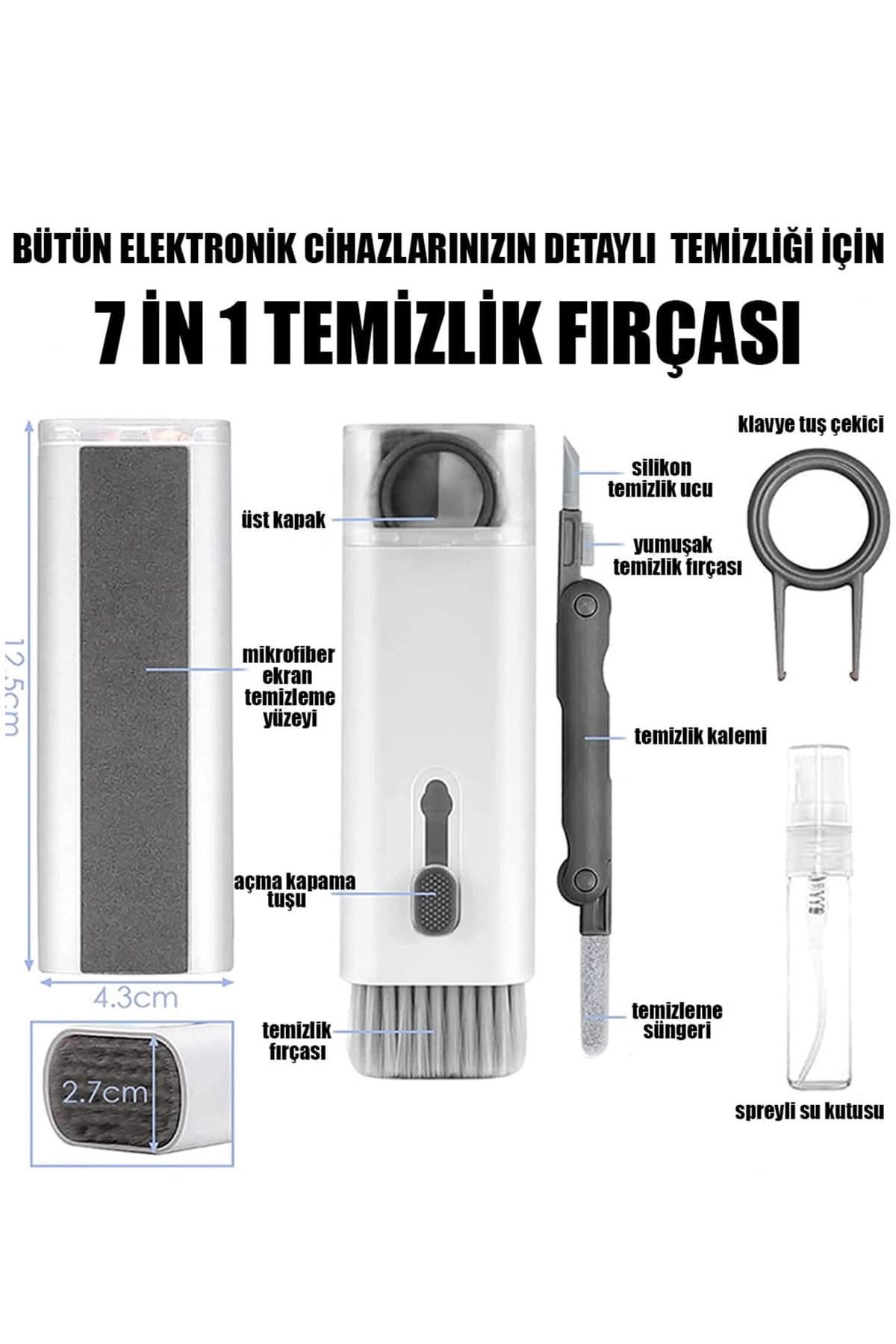 💻7 IN 1 KLAVYE TEMİZLİK FIRÇASI - dibidip