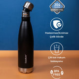 COOKER 500 ML RENKLİ ŞİŞE TERMOS