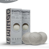 Çamaşır Yün Kurutma Topu Doğal Yumuşatıcı Kurutma Makinesi İçin 3 Adet