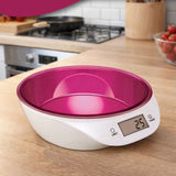 Hazneli Mutfak Tartısı Dijital Lcd Ekranlı Terazi 5 Kg Kapasiteli