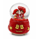 LOVE BÜYÜK BOY & 10CM PİLLİ & IŞIKLI MÜZİKLİ CAM KAR KÜRESİ