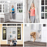 KAYRA 105x205CM MIKNATISLI KAPI TÜLÜ SİNEKLİK