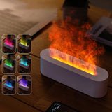 DİKDÖRGEN 150ML USB ŞARJLI & RENKLİ LEDLİ IŞIK KOKU GİDERİCİ HAVA NEMLENDİRİCİ