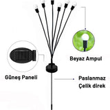 2 ADET 6 TOPLU YAYLI SOLAR LED