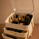 2 ÇEKMECELİ FANUSLU KOZMETİK & TAKI ORGANİZERİ