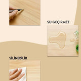 📏AHŞAP DESENLİ YAPIŞKANLI TEZGAH DOLAP KAPLAMA - dibidip 