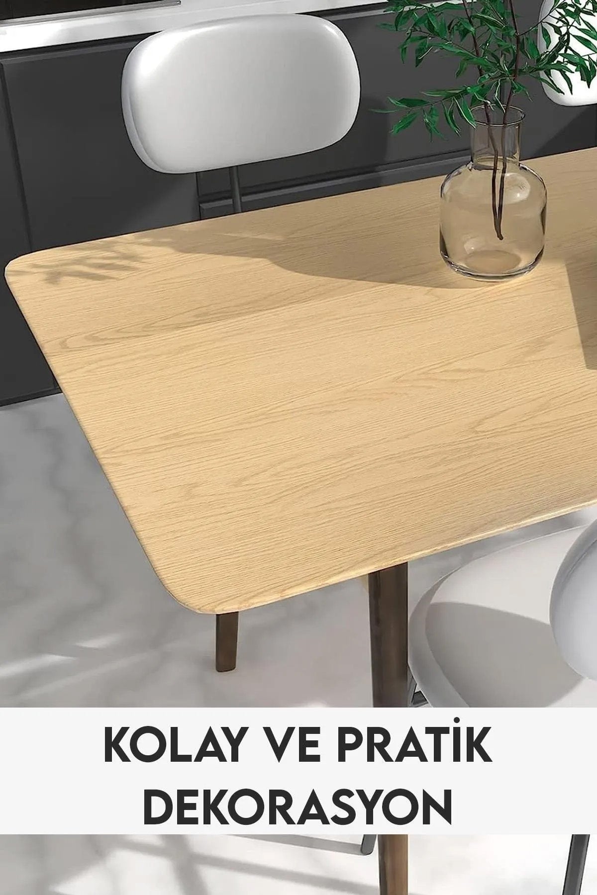 📏AHŞAP DESENLİ YAPIŞKANLI TEZGAH DOLAP KAPLAMA - dibidip 