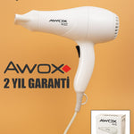 AWOX ALİZE BEYAZ SAÇ KURUTMA FÖN MAKİNESİ - dibidip 