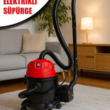 AWOX NETO VC-20 KIRMIZI ELEKTRİKLİ SÜPÜRGE - dibidip 