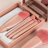 💄AYNALI MAKYAJ FIRÇA SETİ - dibidip 