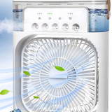 3IN1 Nemlendirici, Gece Lambası ve Soğuk Buharlı Masa Tipi Fan