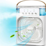 3IN1 Nemlendirici, Gece Lambası ve Soğuk Buharlı Masa Tipi Fan