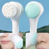 Çift Taraflı 3D Yüz Bakım Fırçası