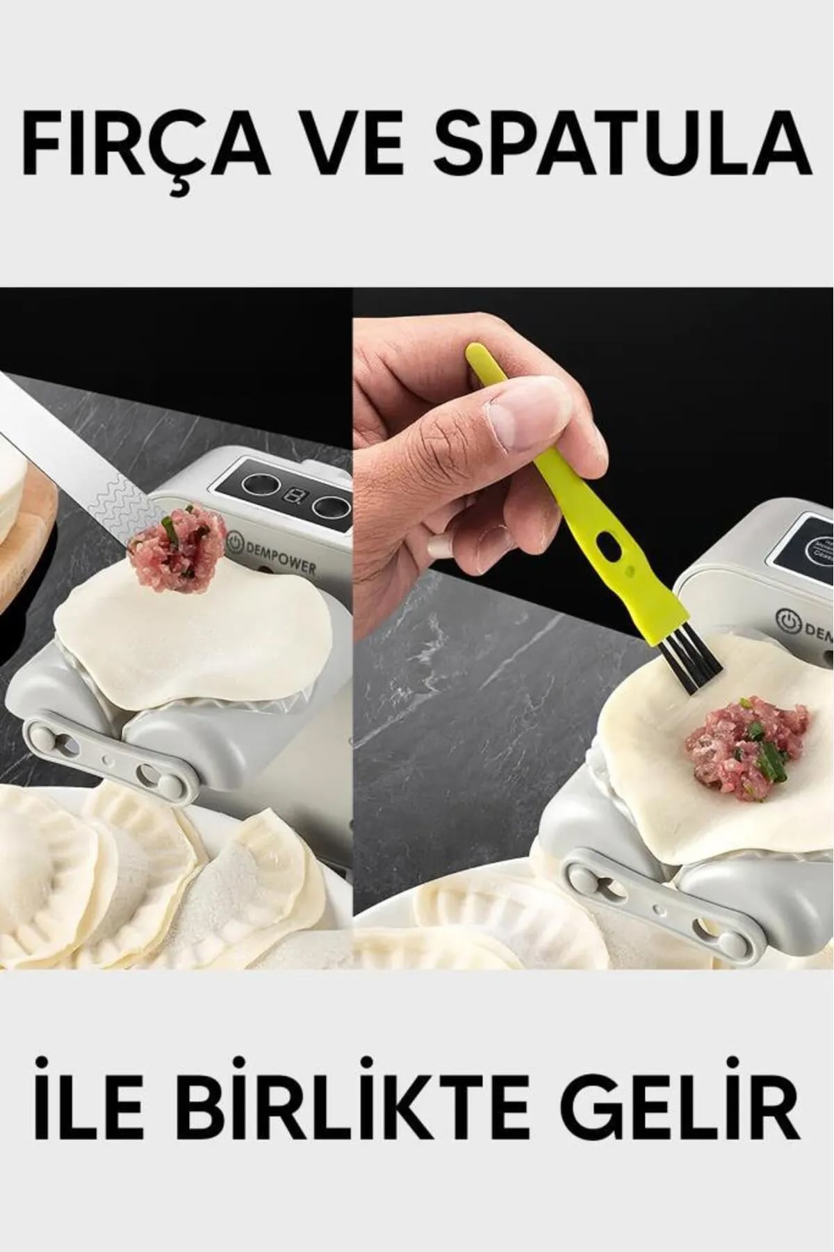 🥟ELEKTRİKLİ HAMUR KAPAMA MAKİNESİ - dibidip 
